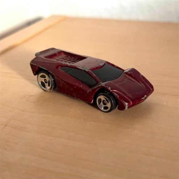 Vintage 90s Hot Wheels McDonalds Maximizer Toy Car Red Collectible 1999 - Picture 3 of 8